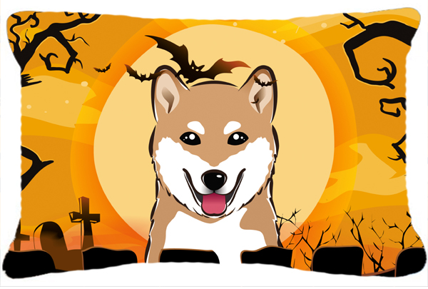 Halloween Shiba Inu Fabric Decorative Pillow