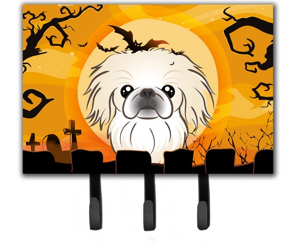 Halloween Pekingese Leash & Key Holder