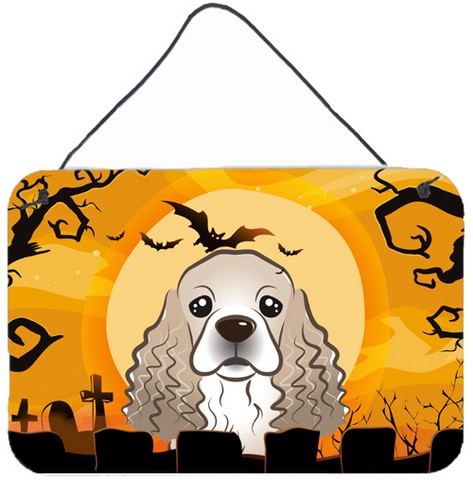 Halloween Cocker Spaniel Wall and Door Hanging Prints
