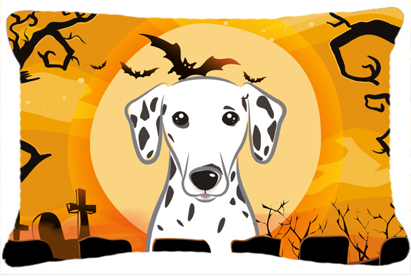Halloween Dalmatian Fabric Decorative Pillow
