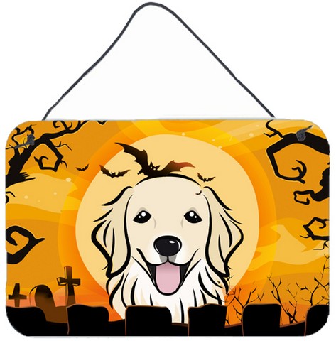 Halloween Golden Retriever Wall and Door Hanging Prints