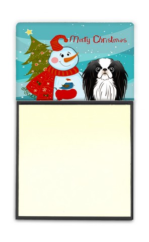 BB1850SN Snowman With Japanese Chin Sticky Note Holder