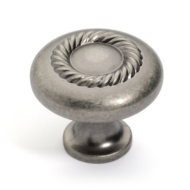 Picture of Dynasty Hardware K-5104-AN Super Saver Rope Cabinet Knob- Antique Nickel