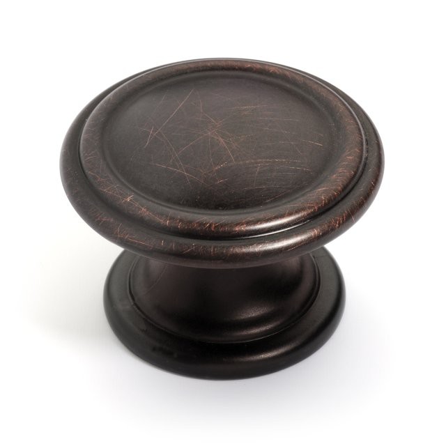 Picture of Dynasty Hardware K-8038-S-10B Super Saver Classic Cabinet Knob- Oil Rubbed Bronze
