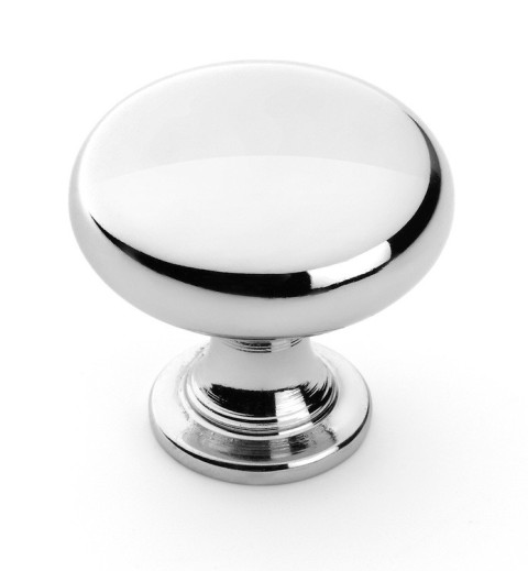 Picture of Dynasty Hardware K-3910-26 Super Saver Classic Cabinet Knob- Polished Chrome