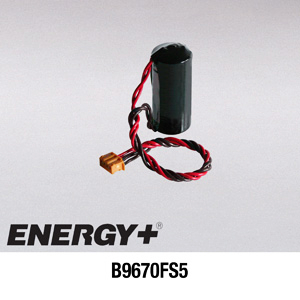 Compatible with ENERGY Replacement Battery For GE Fanuc Series 5 CPU - Black Heat Shrink