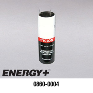 Compatible with EnerSys Cyclon DT Cell Battery - Red White Black