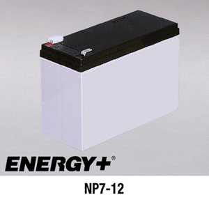 Compatible with EnerSys 7000mAh Sealed Lead Acid Battery - Grey