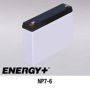 Compatible with EnerSys 7000mAh Sealed Lead Acid Battery - Grey