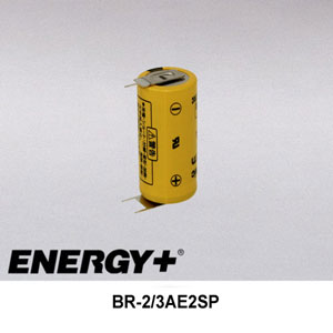Compatible with  Panasonic BR-2-3AE2SP 3.0V 1200mAh 2-3 A Size Lithium Cell For Printed Circuit Applications