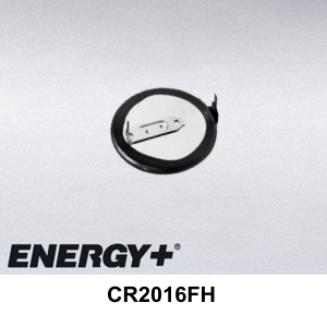 Compatible with Renata CR2016FH 90mAh Lithium Coin Cell For Printed Circuit Board Mounting