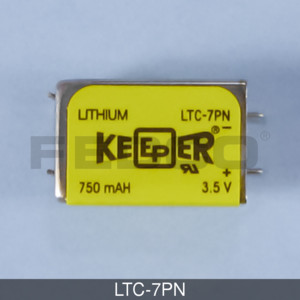 Compatible with  EaglePicher LTC-7PN EaglePicher Keeper Specialty Battery - 3.5V  750mAh