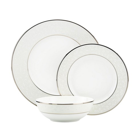 Picture of Lenox 844294 Opal Innocence 3-piece Place Setting