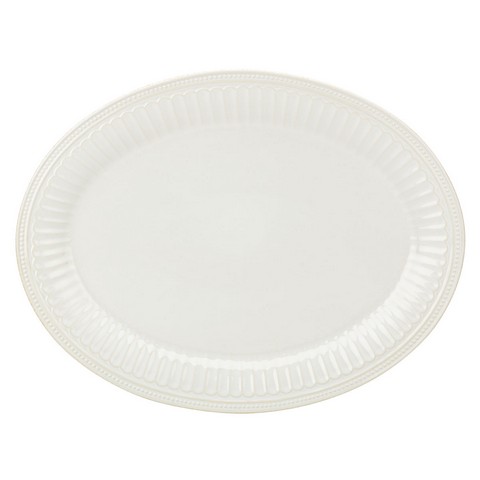 Picture of Lenox 856935 French Perle Groove White Dinnerware Platter 16