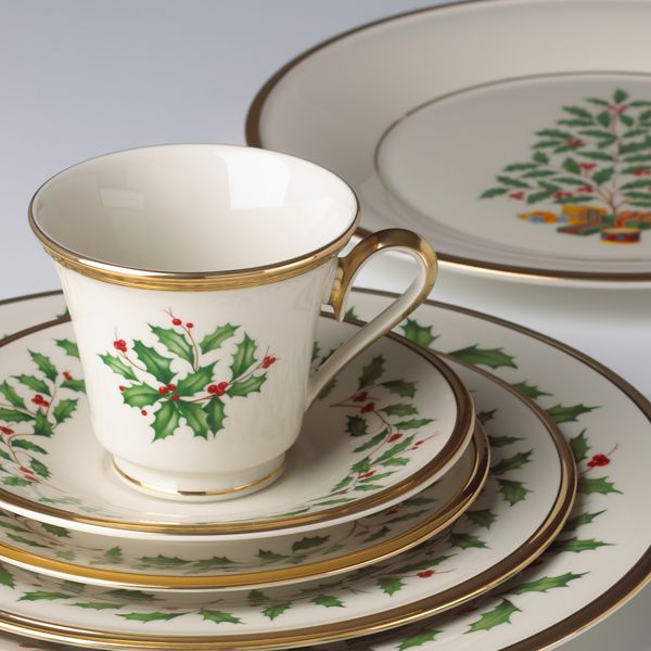 Picture of Lenox 146590600 5 Piece Holiday Plate Setting