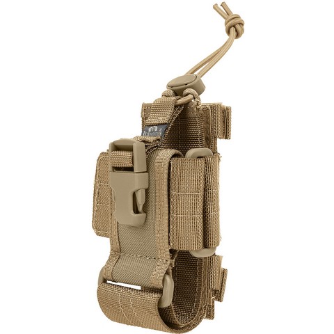 Picture of Maxpedition Large Phone & Radio Holster With Buckle Enclosure - Khaki