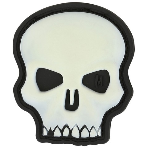 Picture of Maxpedition Hi Relief Skull Patch - Glow