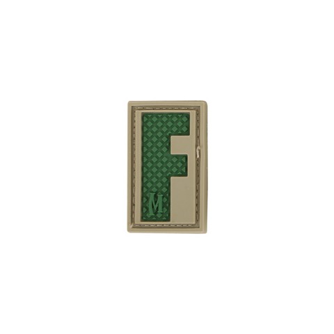 Picture of Maxpedition Letter F Patch - Arid