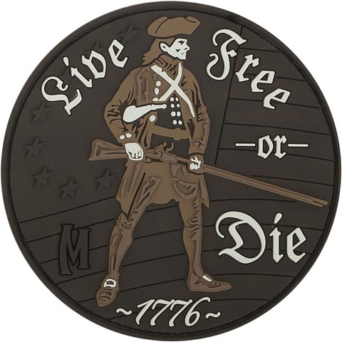 Picture of Maxpedition Live Free Or Die Patch - Arid