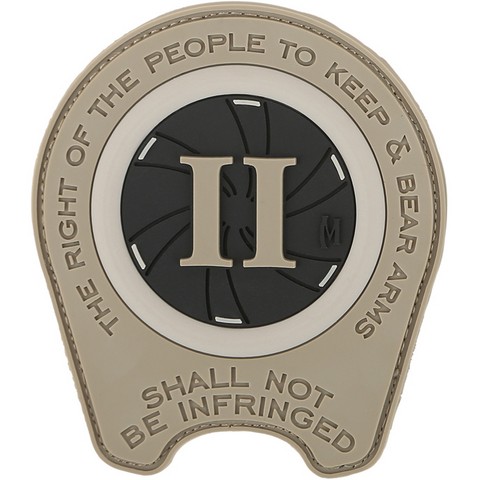 Right To Bear Arms 1911 Barrel Bushing Patch - Arid