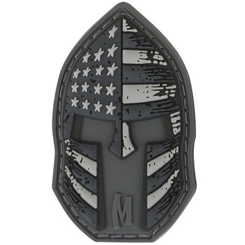 Stars and Stripes Spartan Helmet Patch - Swat