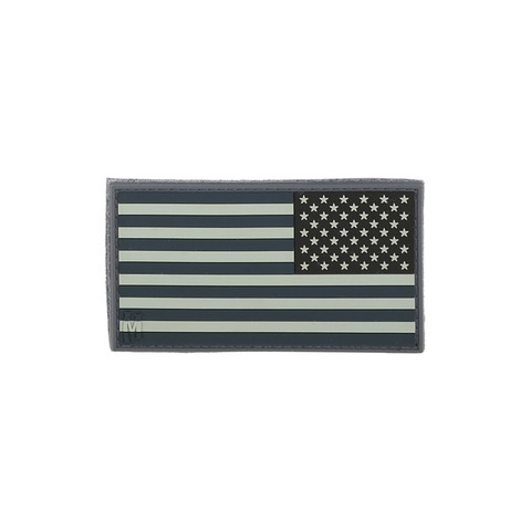Reverse USA Flag Patch, Small - Swat