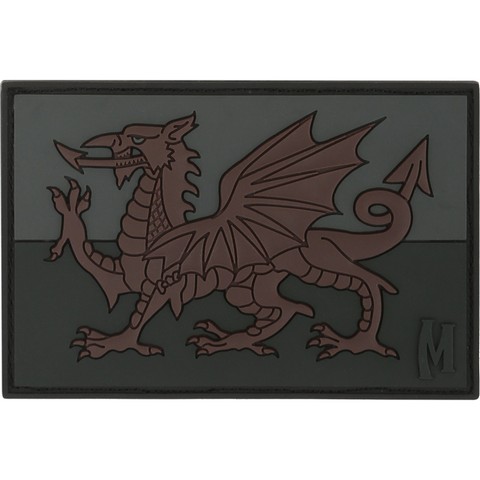 Wales Flag Patch -Stealth