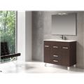 Eviva Venus 36 Inch Wenge Modern Bathroom Vanity Wall Mount with White Integrated Porcelain Sink Eviva Venus 36 Inch Wenge Modern Bathroom Vanity Wall Mount with White Integrated Porcelain Sink