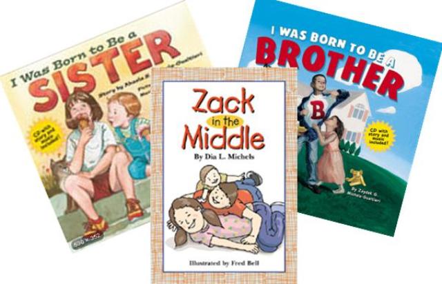 Sibling Book Set - 3 Book Set With Audio CD