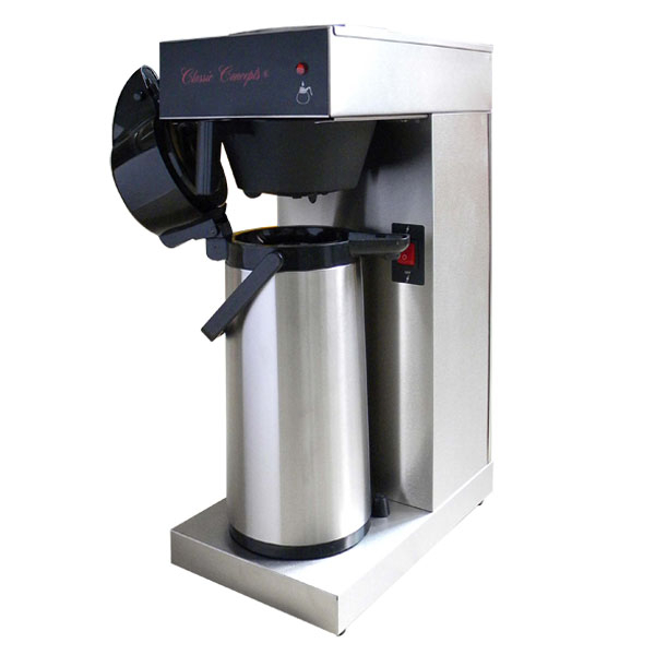 Picture of Classic Concepts GBAP Stainless Steel Commercial Coffee Brewer - Pour-Over With Airpot