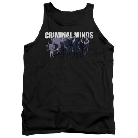 Criminal Minds-Season 10 Cast - Adult Tank Top - Black- Medium