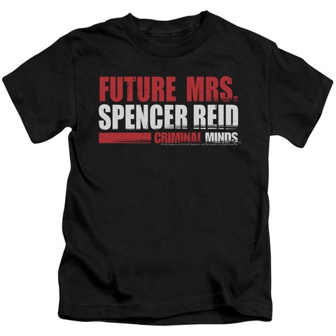 Criminal Minds-Future Bride 18-1 Tee - Black- Medium 5-6