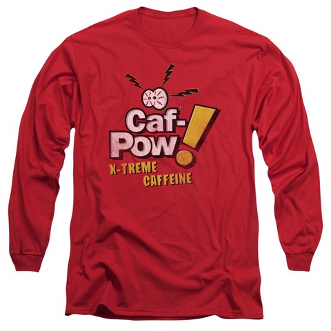 NCIS-Strange - Long Sleeve Adult 18-1 Tee - Red- Medium