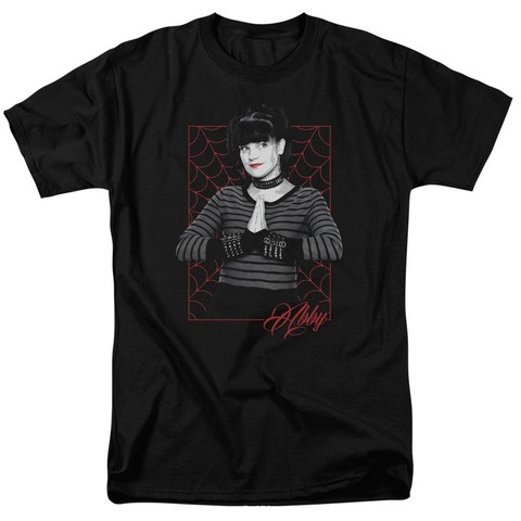 Ncis-Abby Webs - Short Sleeve Adult 18-1 Tee - Black, Medium