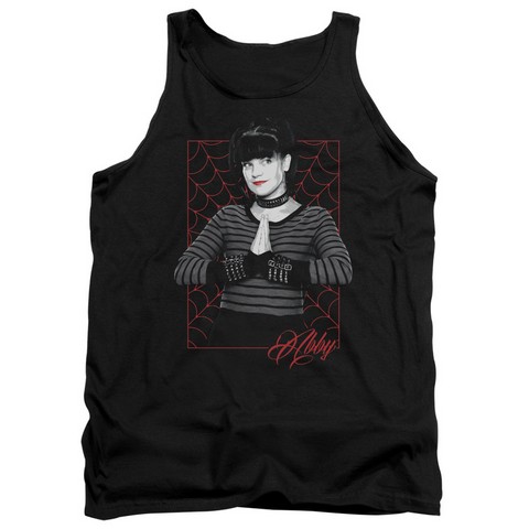 Ncis-Abby Webs - Adult Tank Top - Black- Medium