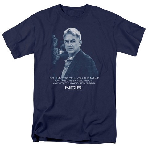 Ncis-Creek - Short Sleeve Adult 18-1 Tee - Navy- Extra Large