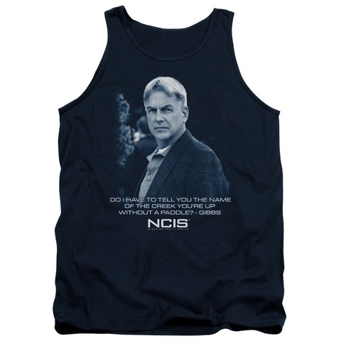 Ncis-Creek - Adult Tank Top - Navy- Large