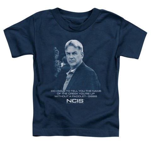 Ncis-Creek - Short Sleeve Toddler Tee - Navy- Medium 3T