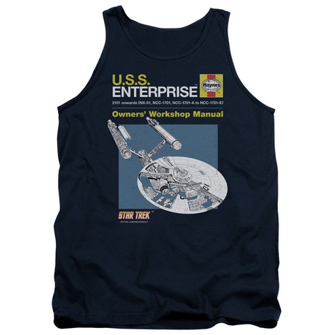 Star Trek-Enterprise Manual - Navy- Medium
