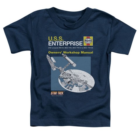 Star Trek-Enterprise Manual - Navy- Medium 3T