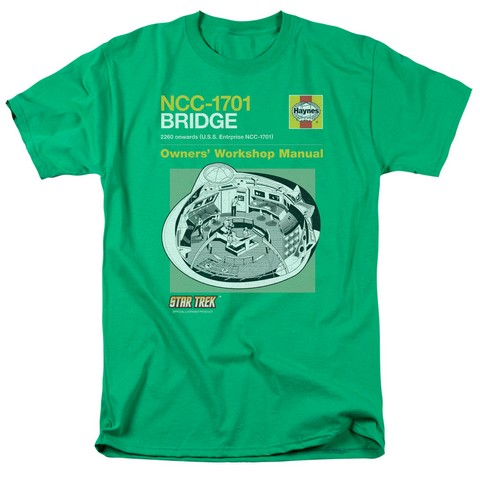 Star Trek-Bride Manual - Kelly Green- Large