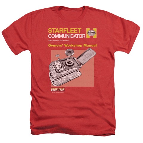 Star Trek-Comm Manual - Red- 2X