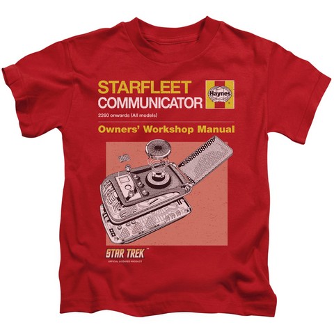 Star Trek-Comm Manual - Red- Small 4
