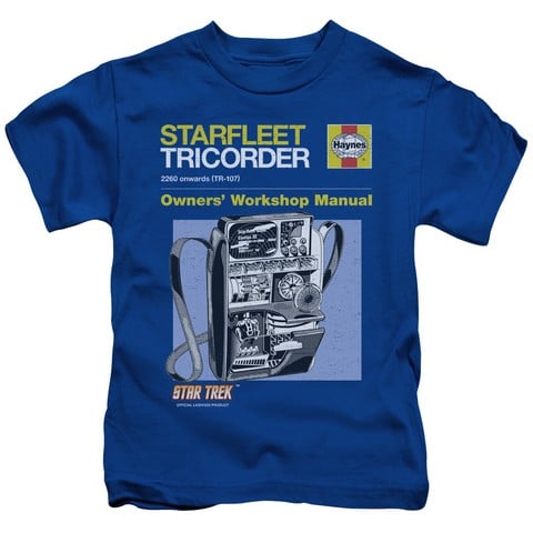 Star Trek-Tricorder Manual - Royal Blue- Large 7