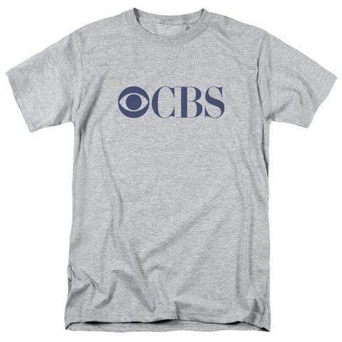 Cbs Logo - Short Sleeve Adult 18-1 Tee - Athletic Heather- 3X