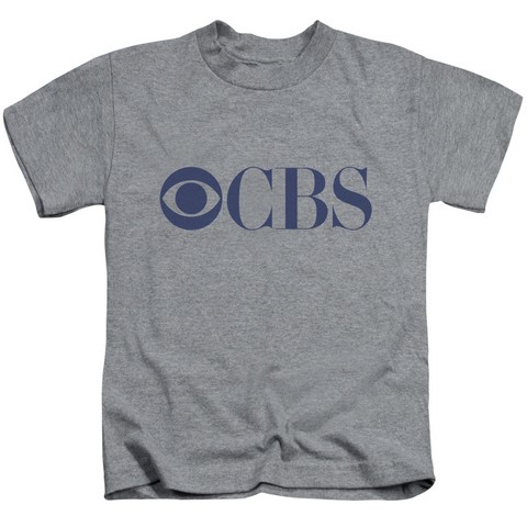 Cbs Logo - Short Sleeve Juvenile 18-1 Tee - Athletic Heather- Large 7