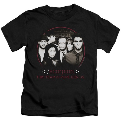Scorpion-Cast - Short Sleeve Juvenile 18-1 Tee - Black- Large 7