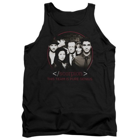 Scorpion-Cast - Adult Tank Top - Black- 2X