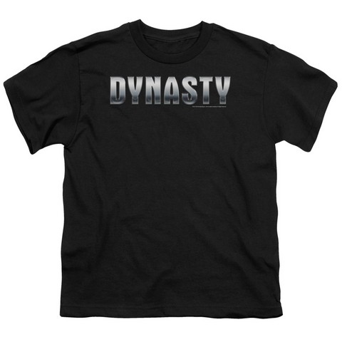 Dynasty-Dynasty Shiny - Short Sleeve Youth 18-1 Tee - Black- Medium