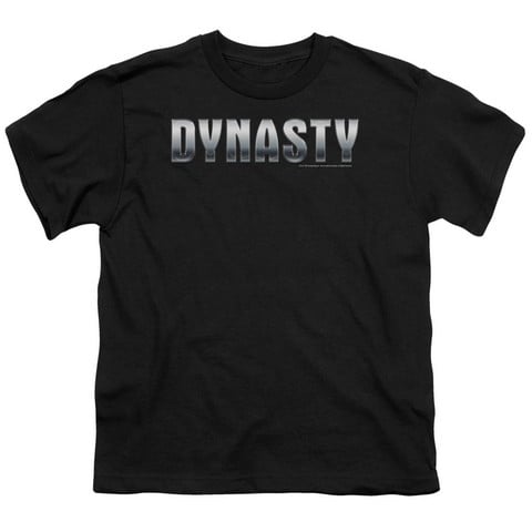 Dynasty-Dynasty Shiny - Short Sleeve Youth 18-1 Tee - Black- Large